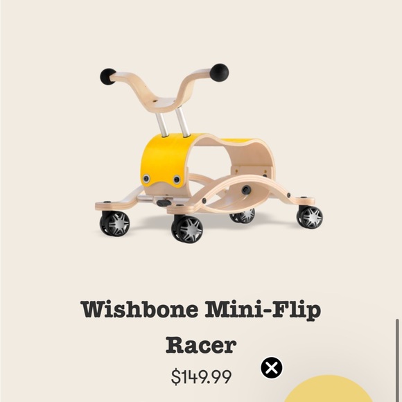 Wishbone Mini-Flip deluxe bundle; converts 3 different ways grows with child - Picture 2 of 9
